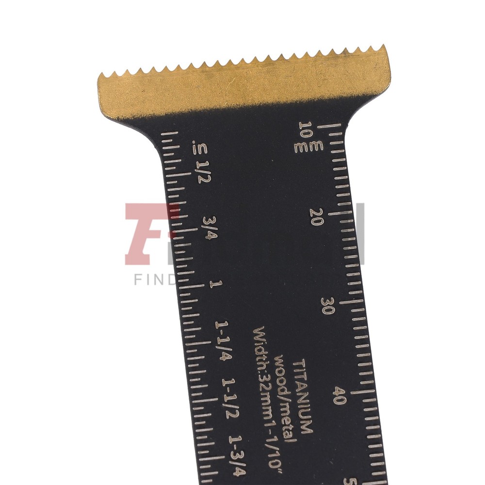 20 PCS Extra Long Titanium Curved Blades Multitool Oscillating Saw Blades