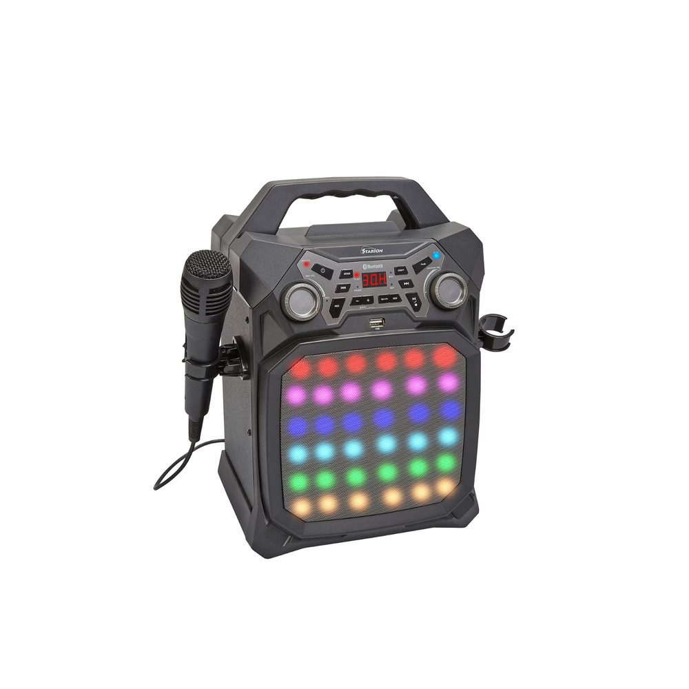 Starion KS350-B Portable Bluetooth Karaoke Machine