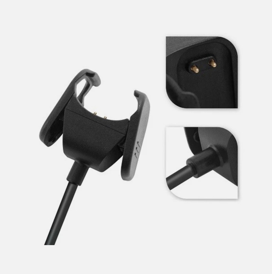 Replacement USB Charger Charging Cable Dock 3ft For Fitbit Charge 3 / Charge 4