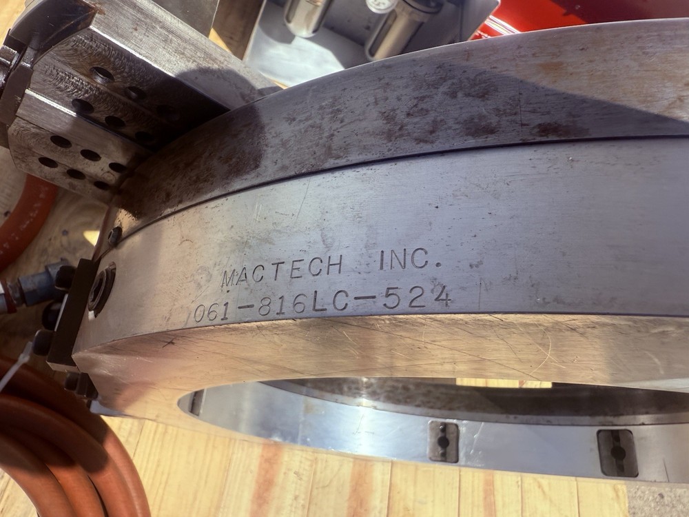 MACTECH 816LC Clamshell Pipe Lathe Split Frame with Air Motor 10.75”-16”