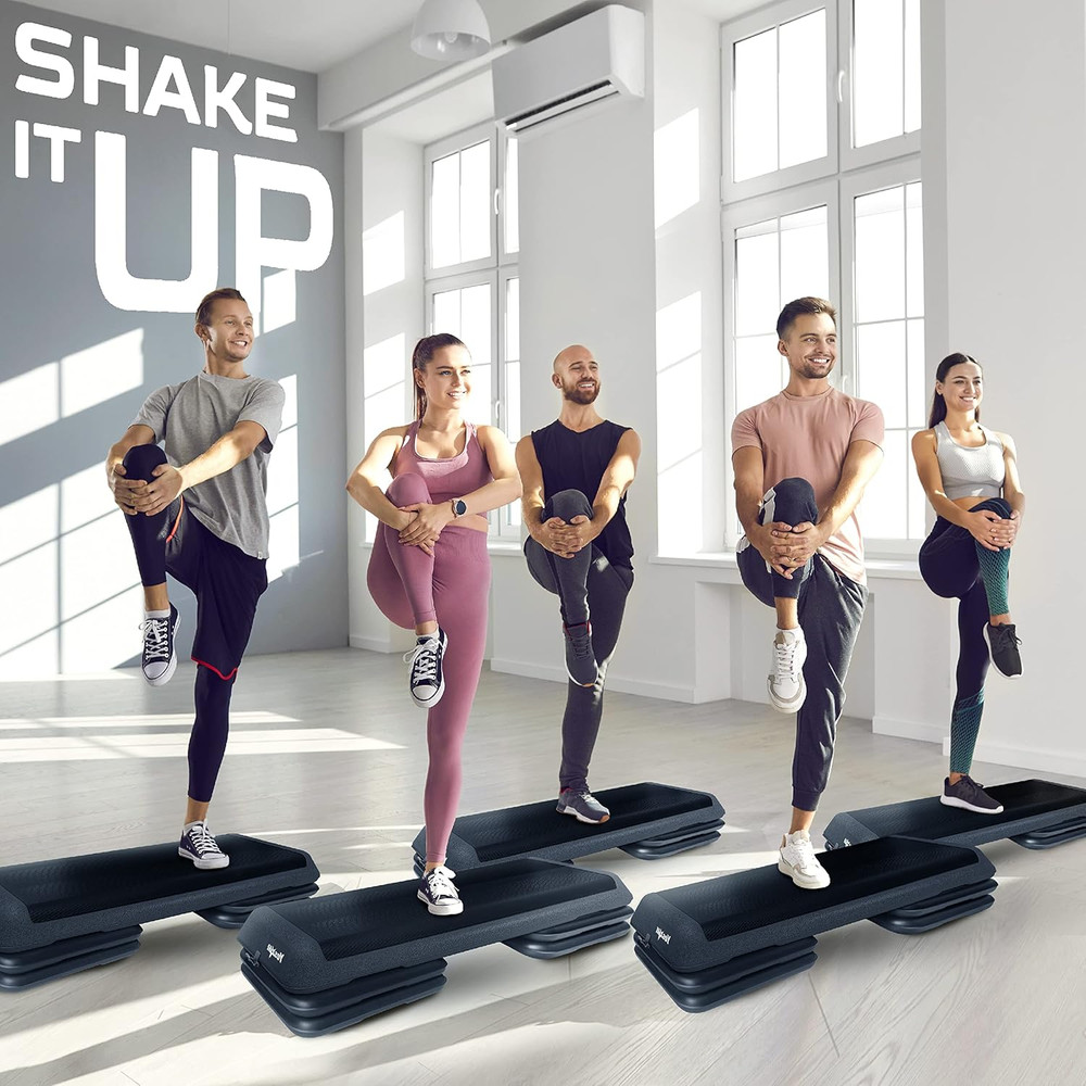 Multi-Functional Aerobic Step Platform Adapter/Versatile Stepper Platform with P
