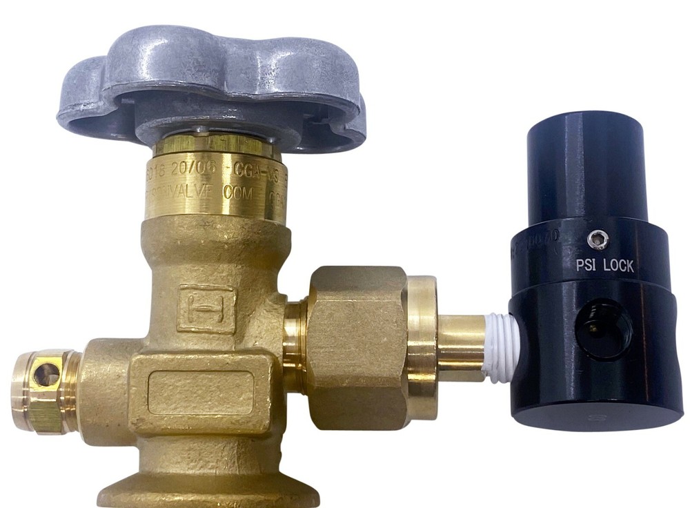 Co2 Air Shifter Compact Mini Aluminum Fixed Regulator 150 PSI