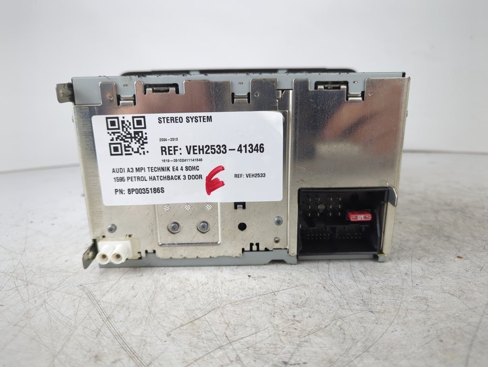 Audi A3 2008-2013 Stereo System 8P0035186S