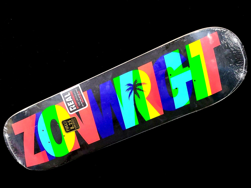 Zion Wright Real Eclipse Skateboard Pro Model 8.25" Deck *New in Shrink*