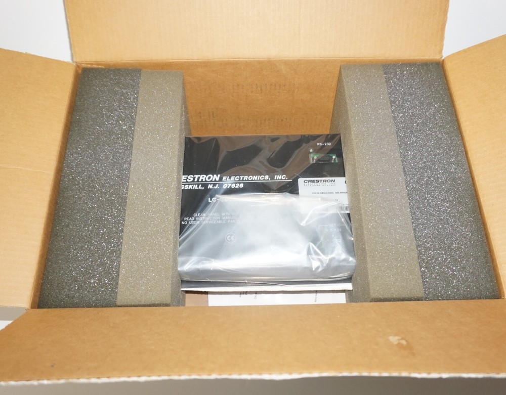 NEW Crestron LC-3000L/BL Touchscreen Control Panel