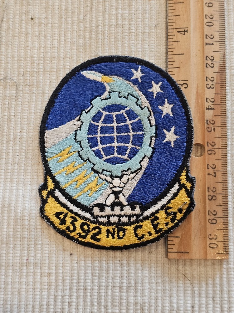 1960s 70s USAF Air Force 4392nd CES Squadron Patch L@@K!!!