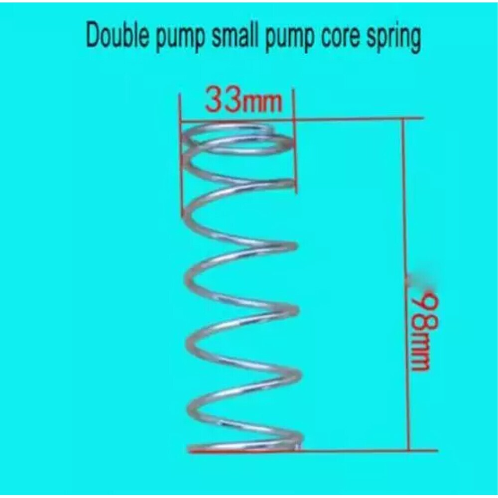 2 Set Jack Plunger Kit Horizontal Double Pump 3 Tons With Spring Jack Spare Part