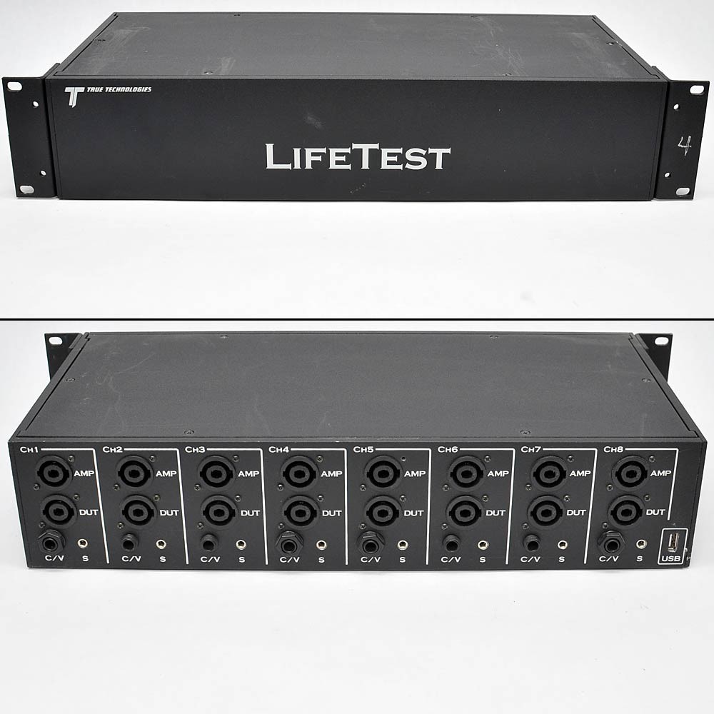 True Technologies LifeTest 8-channel Speaker Testing Platform AS-IS No Software