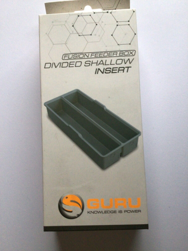 guru fusion feeder box divided shallow insert