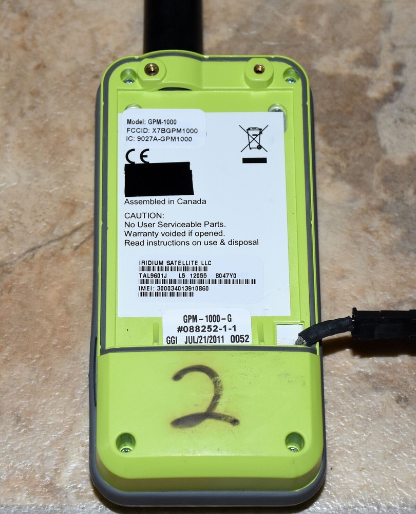 GeoPro GPM-1000 Satellite Communicator — Iridium-Enabled | Tested #2