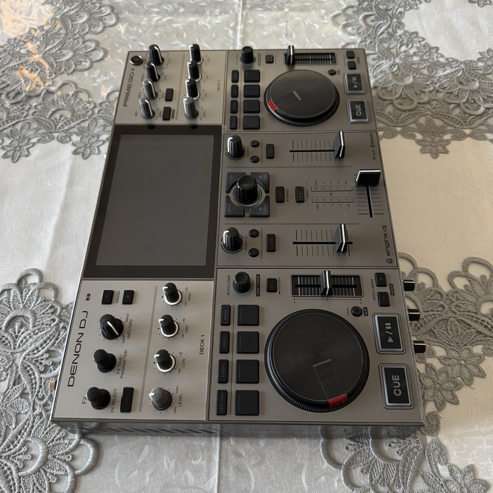 Denon DJ PRIME GO+ Portable DJ Controller and Mixer with Stem Separation 2 Deck
