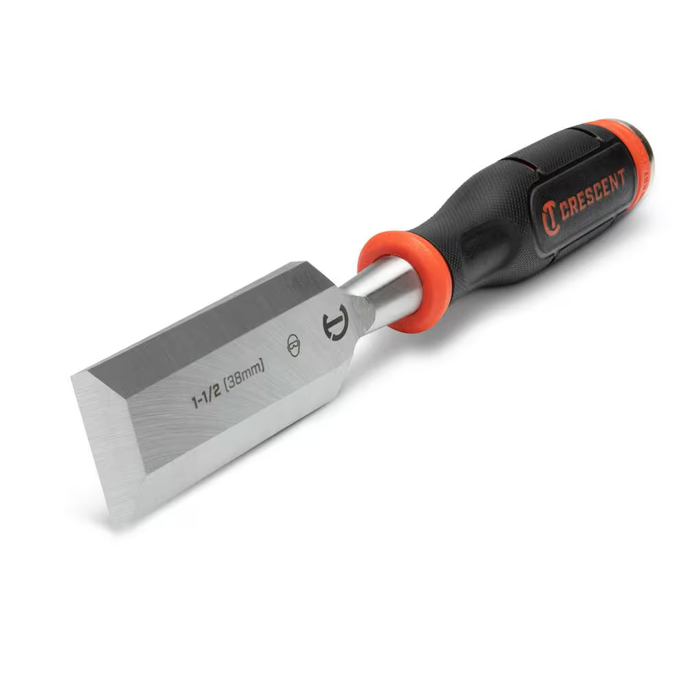 1-1/2 In. Wood Chisel with Grip and Striking End Cap