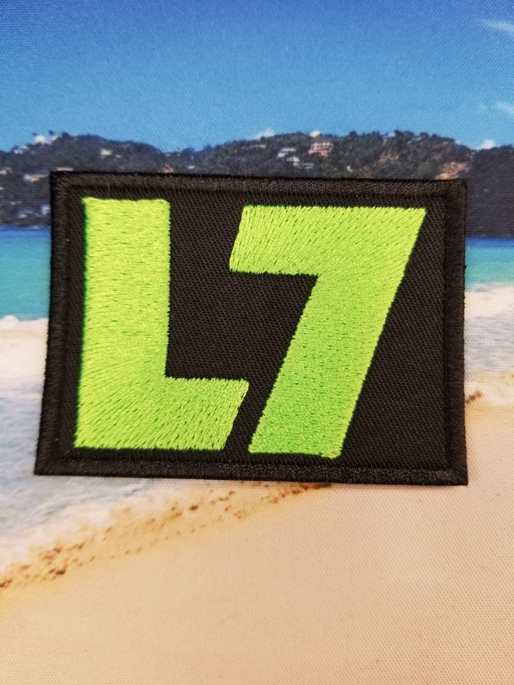 EMBROIDERED L7 ROCK PATCH (Please Read Ad)