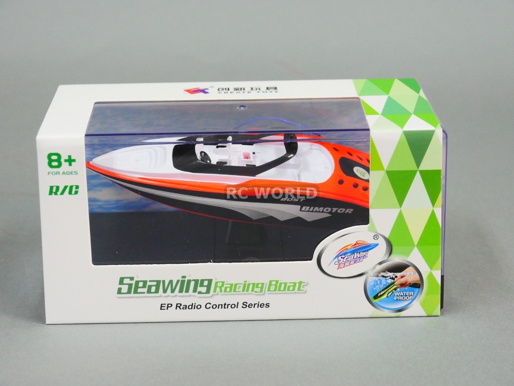Remote Control RC Micro BOAT MINI RC Boat -RED - 27MHz