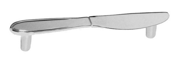 3-3/4" Knife Pull Matte Chrome