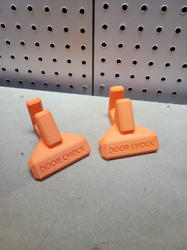( 2x) Fireman Style Door Chock / Stop
