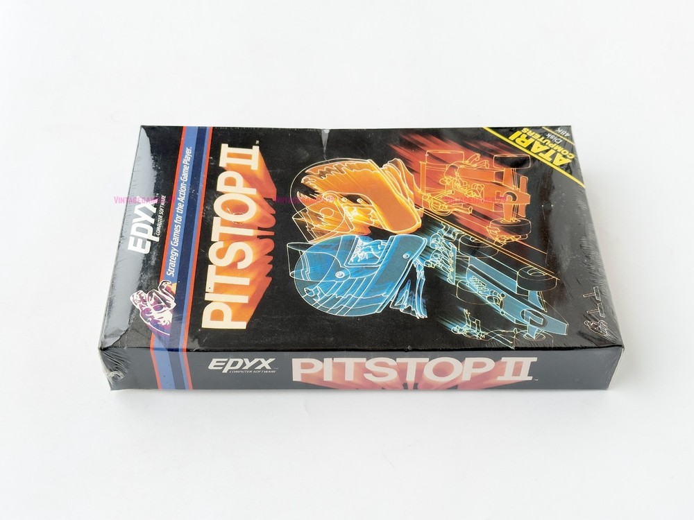 Pitstop II - Epyx - 1984 / Atari 8-Bit - Sealed