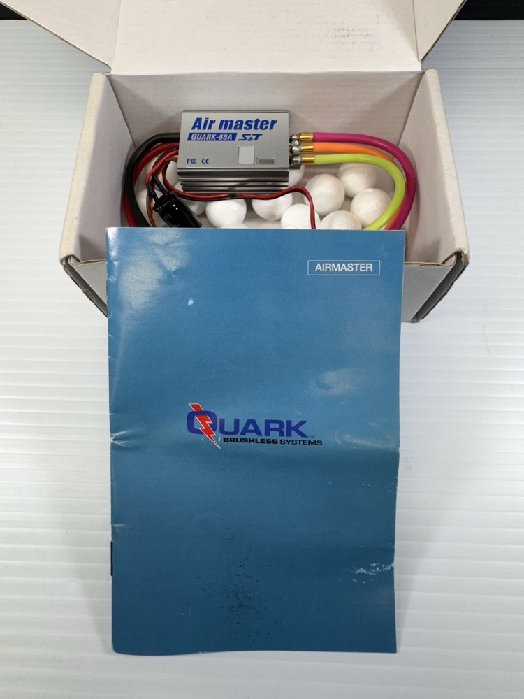 QUARK "Air Master" 65 Amp Brushless Electronic Speed Controller New in Box