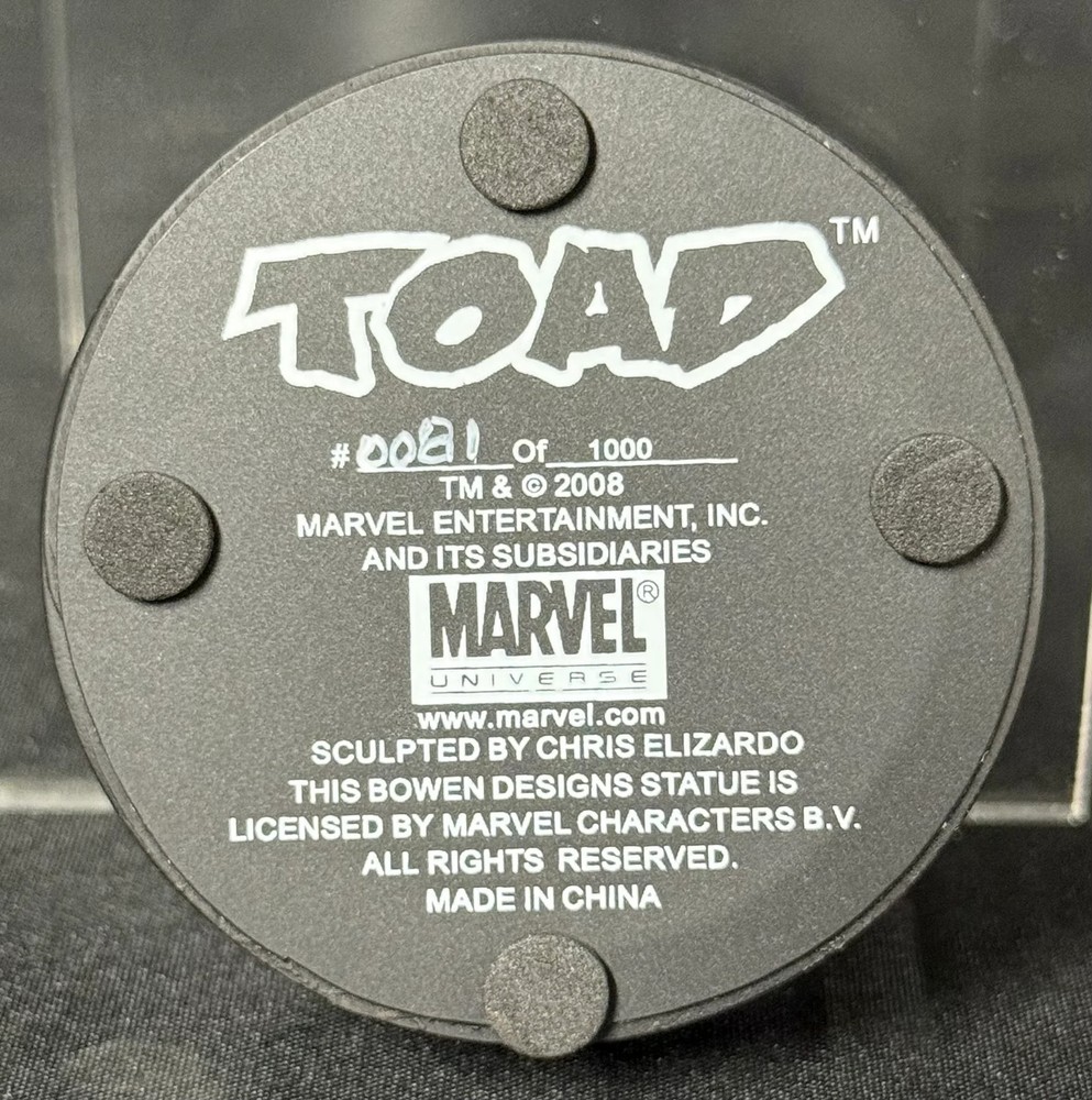 TOAD - BOWEN MINI BUST (0081/1000)