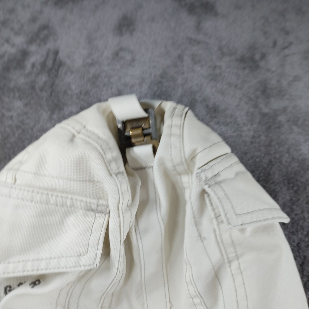 G Star Raw Jacket Womens Medium Cream Diver Utility Parka Gorpcore Y2K Coat