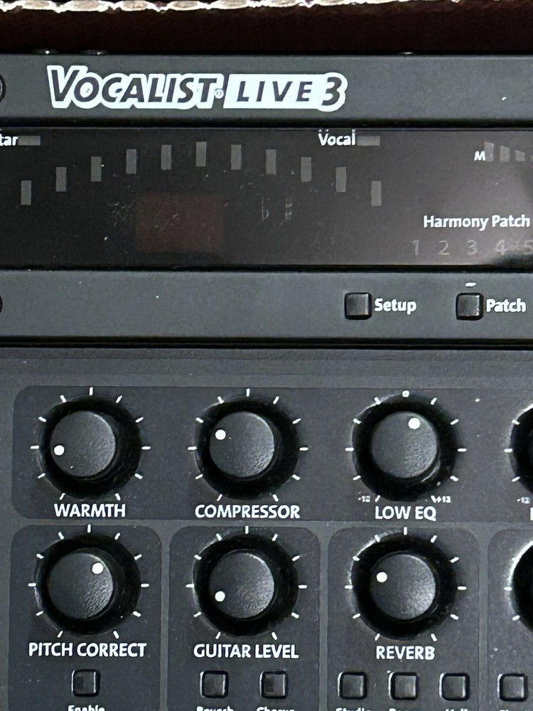 Digitech Vocalist Live 3 Vocal Multi Effects Processor Pedal