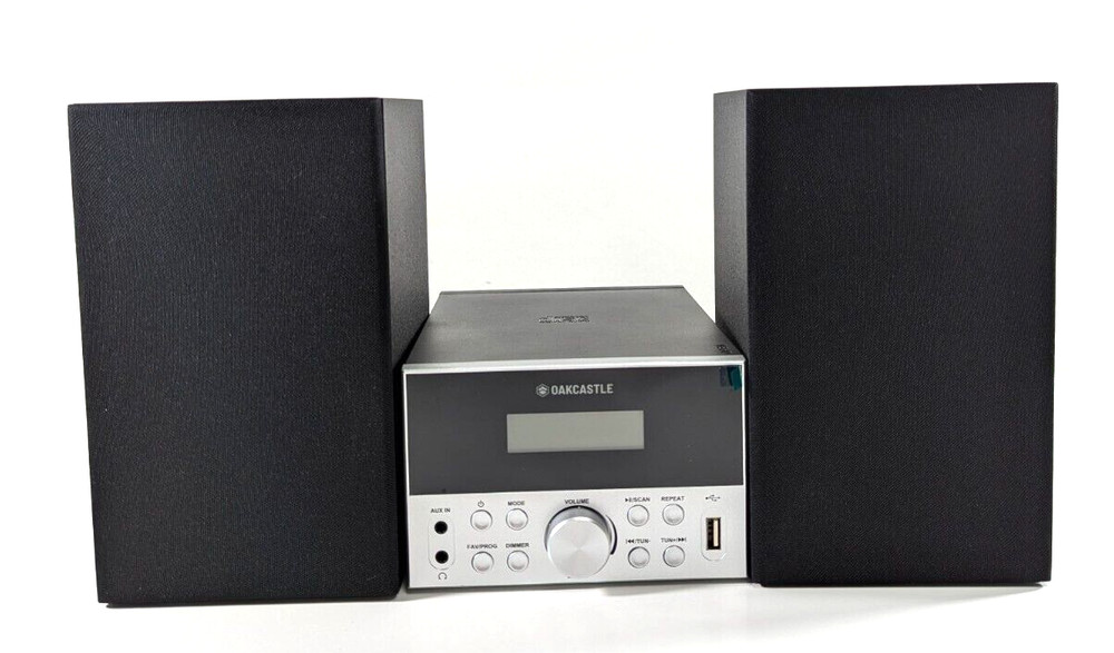 Oakcastle HIFI150 Bluetooth 5.2 Stereo System Powerful 20W CD Player