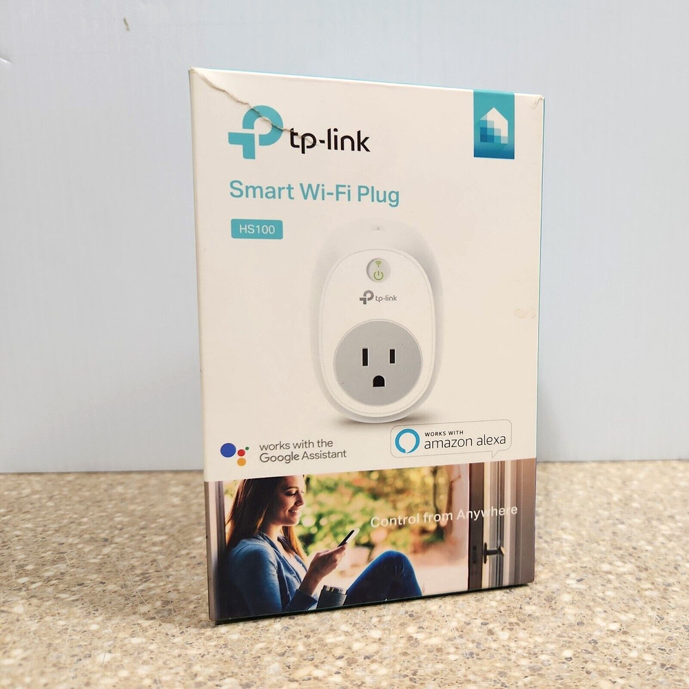 TP-Link HS100 Wi-Fi Smart Plug Kit ~ NEW Open Box