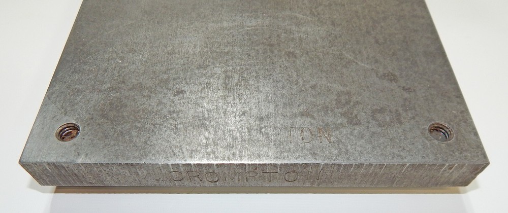 Compton 6X9 Steel Base Machinist Inspection Comparator Stand