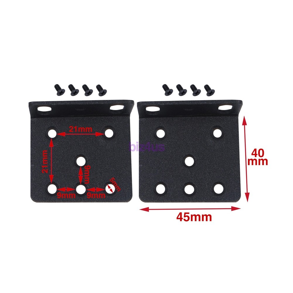 1 Pair New Rack Ears, Rack Mount Bracket Kit Compatible With Cisco 2811 Router