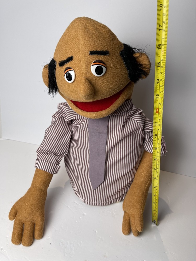Professional muppet style Puppet Office Guy 14"