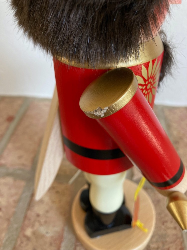 Steinbach 14” German King Nutcracker w/ Tag NO BOX Damaged