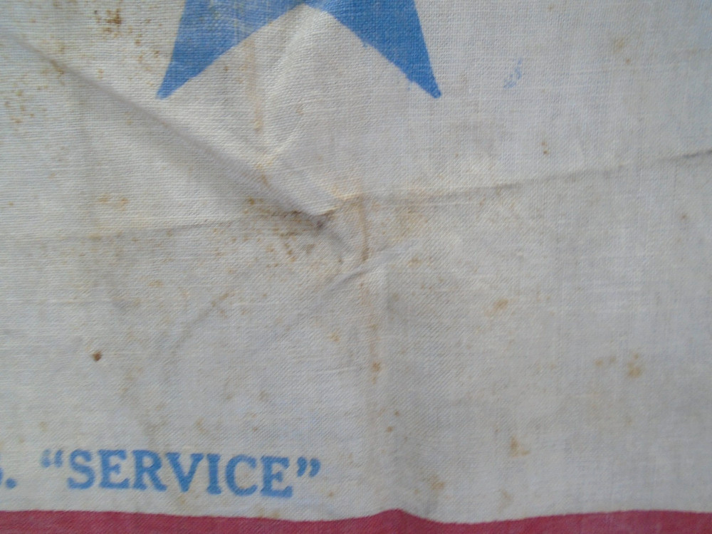 WWII in U.S. "service" banner