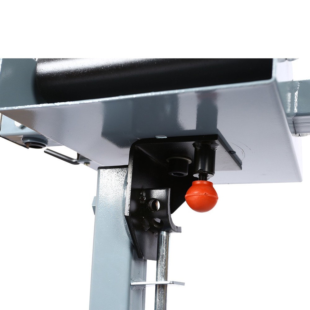 Manual Tire Spreader with 360° Swivel Platform, 7-Speed Control & LED Light