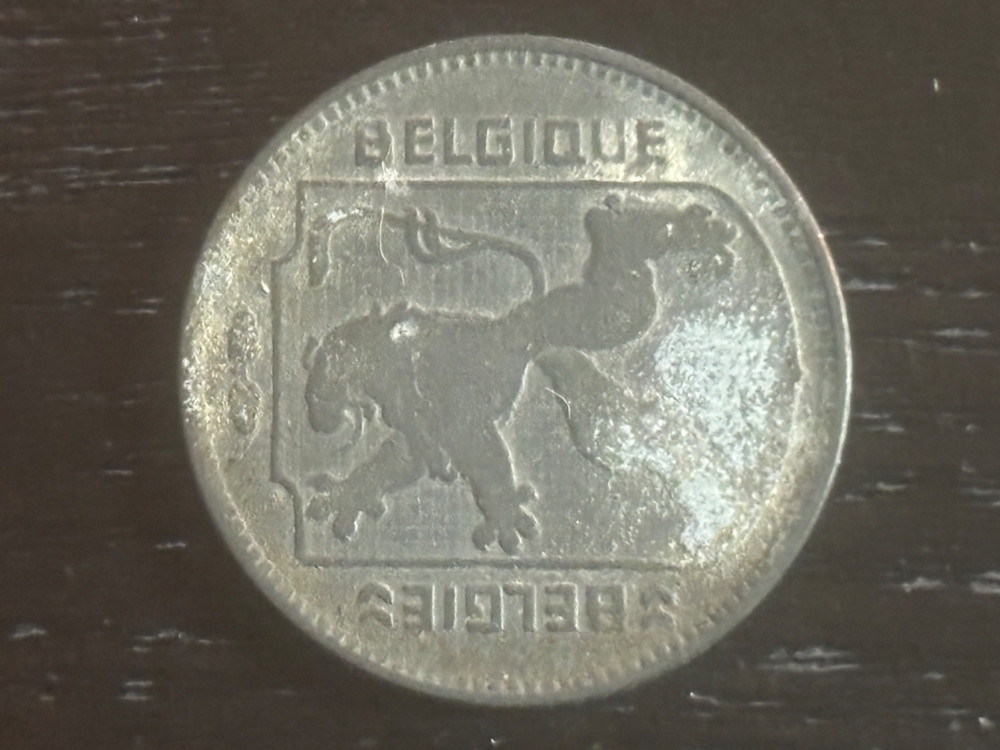 1943 Belgium 1 Franc