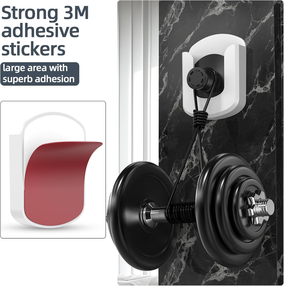 No Drill Ring Indoor Cam Adhesive Wall Mount Bracket - No Screws Needed