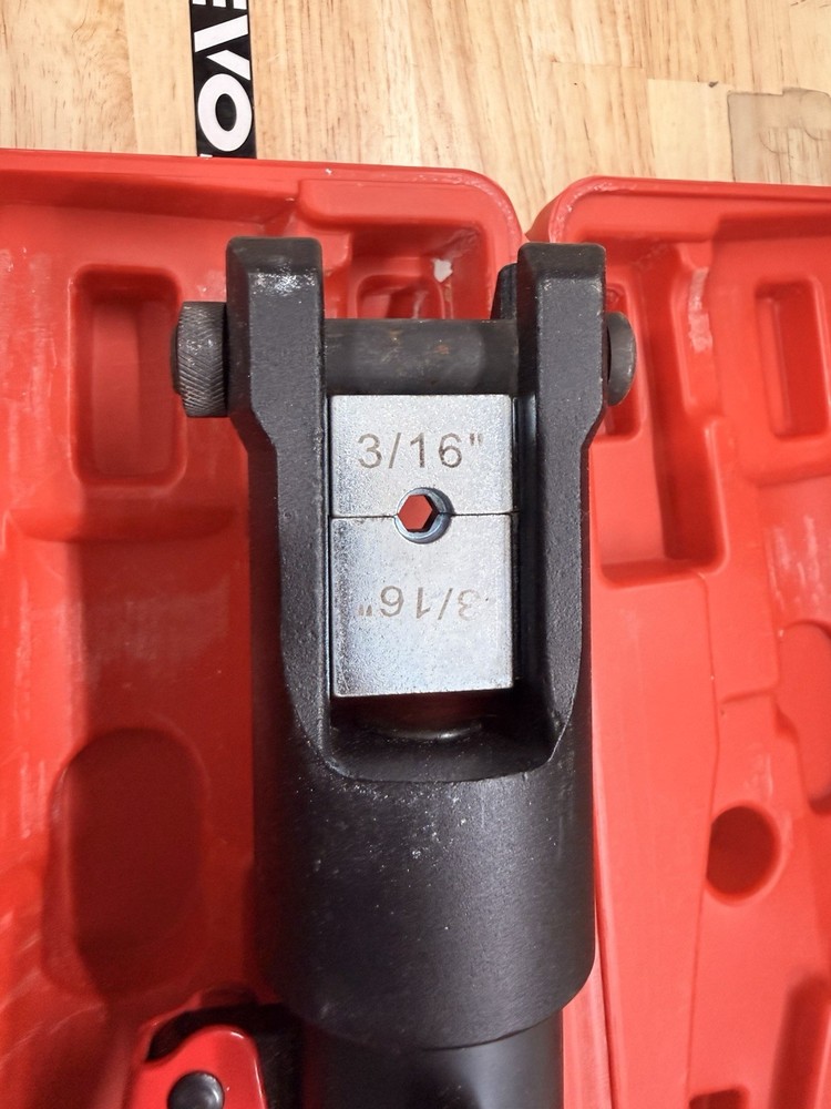 Stainless Cable & Railing Cable Crimper 3/16 Die