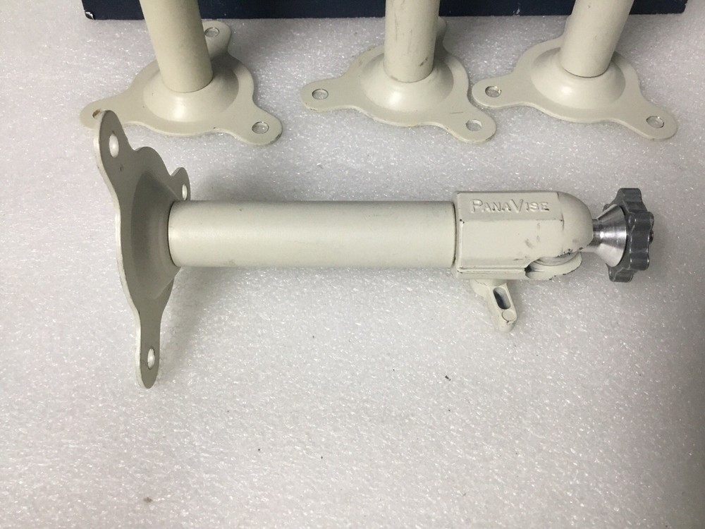 Lot 2 PanaVise Heavy Duty 6” Wall & Ceiling Mount Brackets CCTV Security Camera