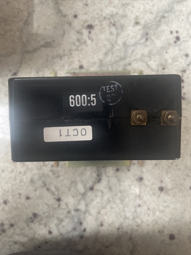 KATO ENGINEERING RATIO 600:5A CURRENT TRANSFORMER 858-46568-81
