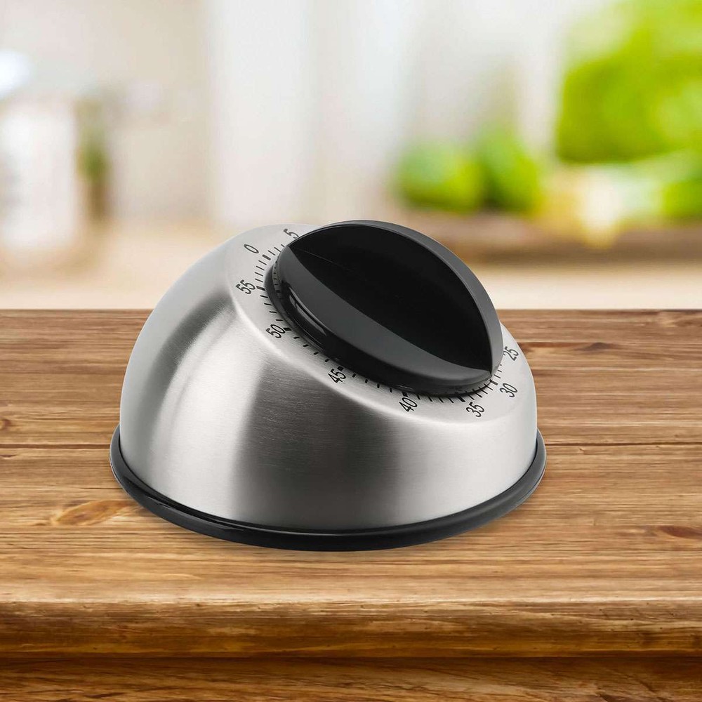 Kitchen Cooking Timer Alarm Count Down Mechanical Timer 60 Minutes Counter Bell