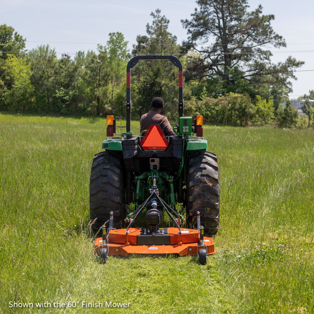 Titan Attachments 3 Point PTO Finish Mower, 48" Cutting Width, Category 1 Hitch