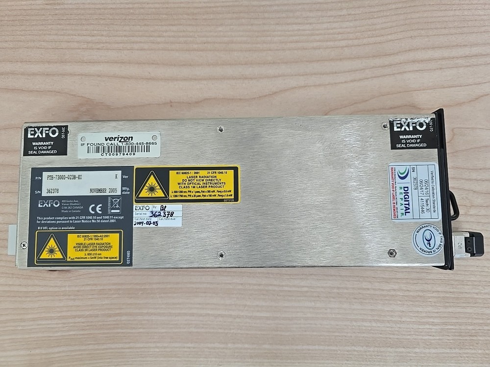 EXFO FTB-7300D Single Mode OTDR Module,  FTB-7300D-023B-EI, With SC Connector