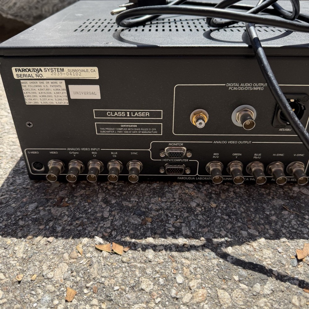 Faroudja NRS-DCS Digital Cinema Source DVD Video Processor