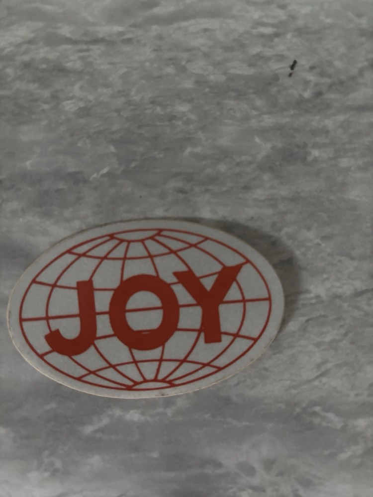 Joy Coal Mining stickersNICE GLOBES  Item I