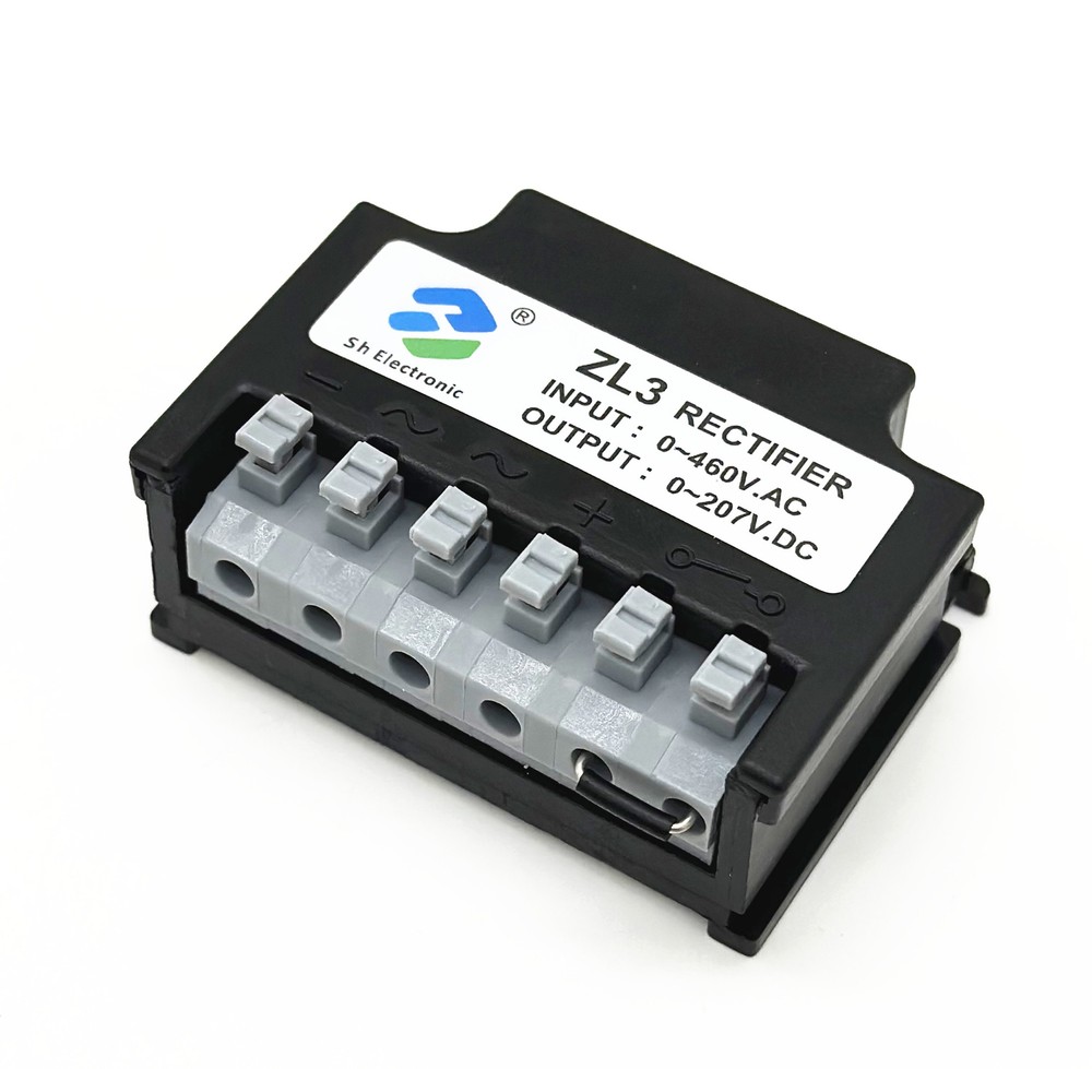ZL3 INPUT 0~460VAC OUTPUT 0~207VDC half wave brake rectifier module