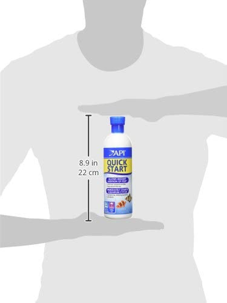 API QUICK START Freshwater and Saltwater Aquarium Nitrifying Bacteria 16-Ounce