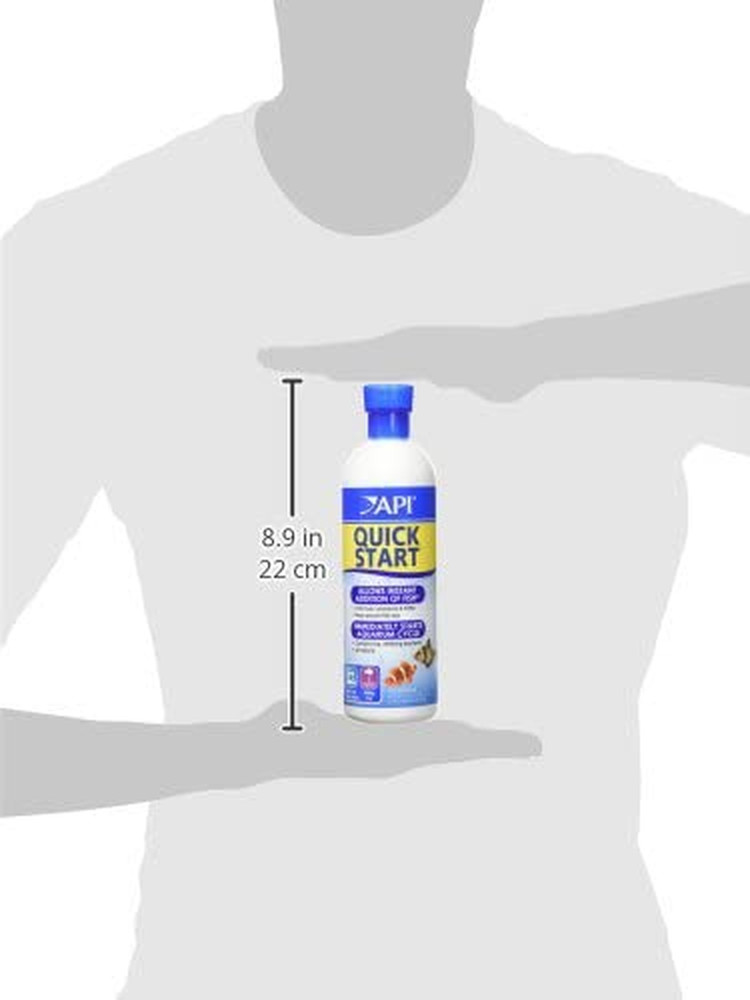 API Quick Start Nitrifying Bacteria for Freshwater & Saltwater Tanks 16 oz