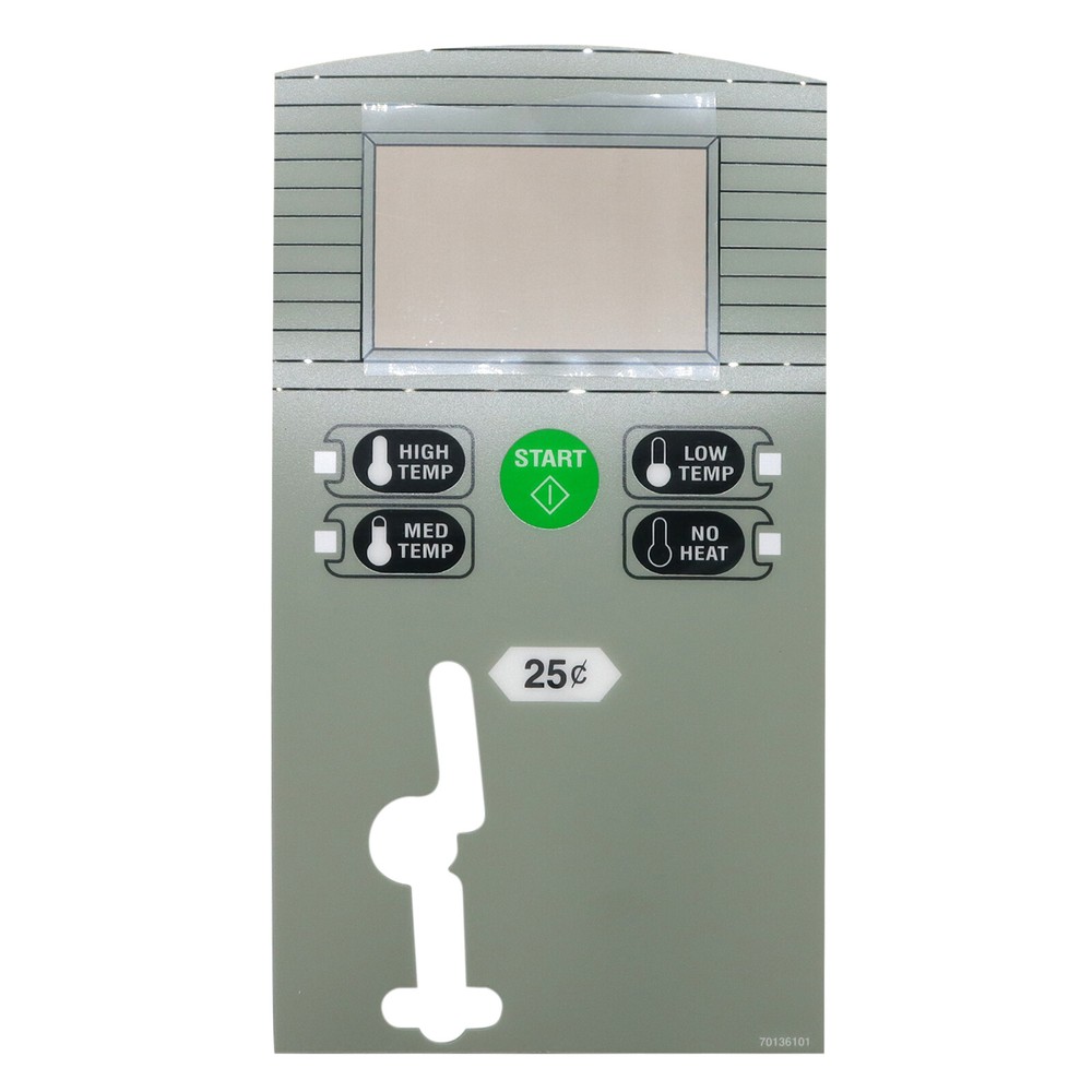 5PACK 70136101 Computer Overlay For Huebsch 300DRG Stack Dryer