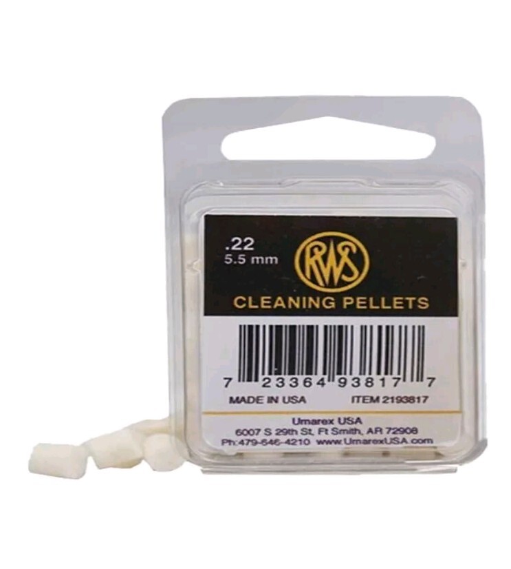 RWS .22/5.5mm Quick Cleaning Pellets, 80ct