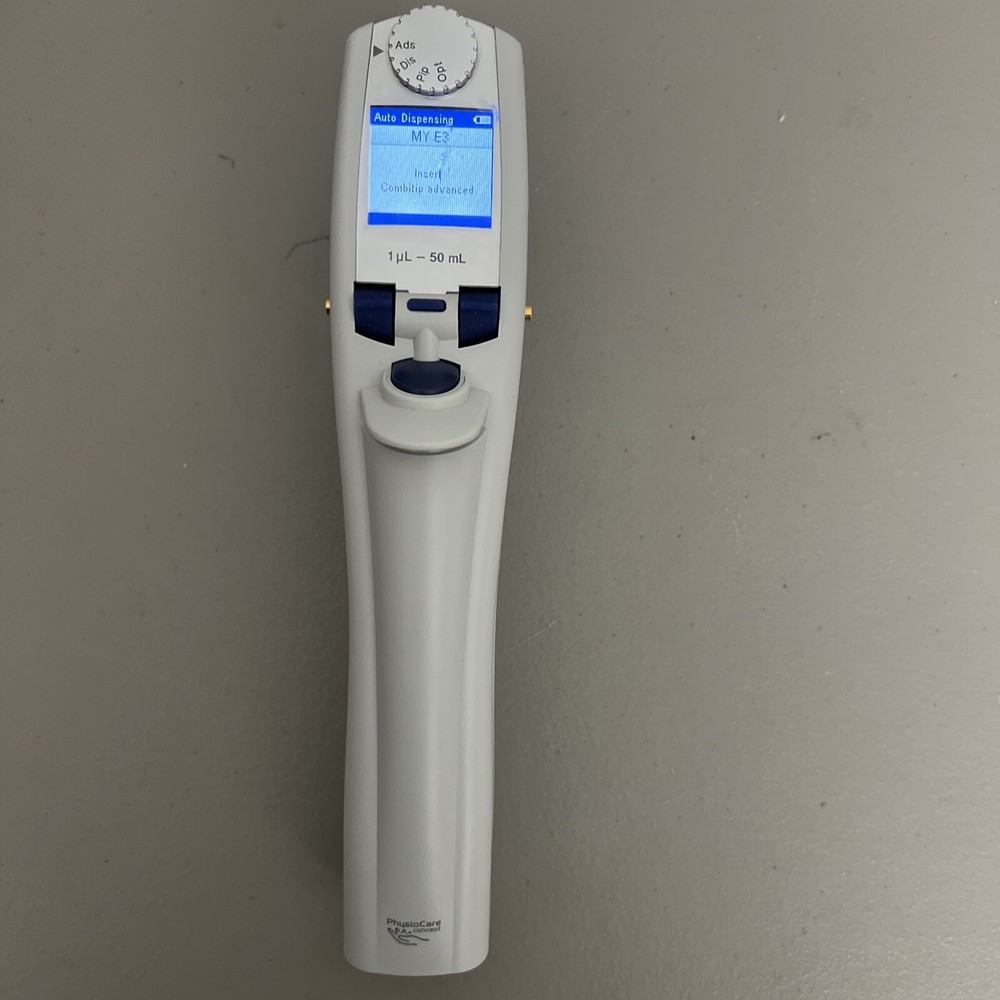 NICE Eppendorf Repeater E3 Electronic Multi-Dispenser Pipette bundle + Charger