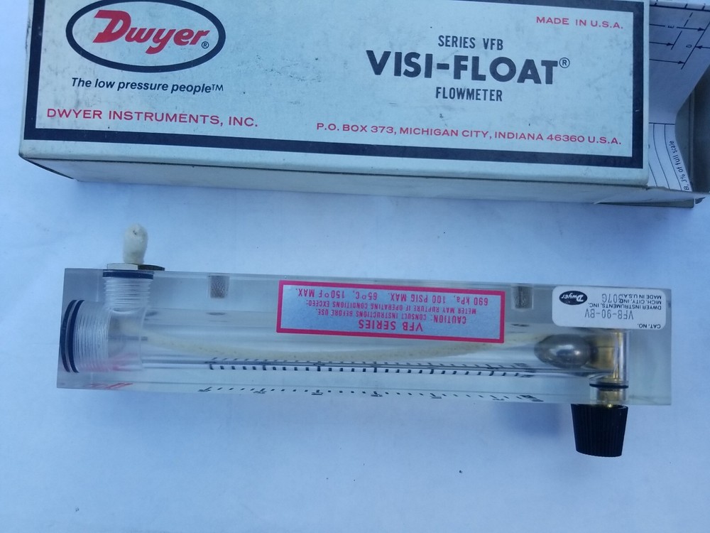 Dwyer Visi-Float Flowmeter VFB-66-BV